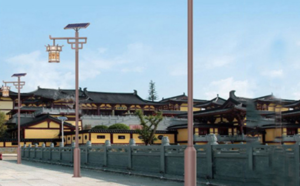 抗风型兴海太阳能路灯：保障稳定照明不受风害